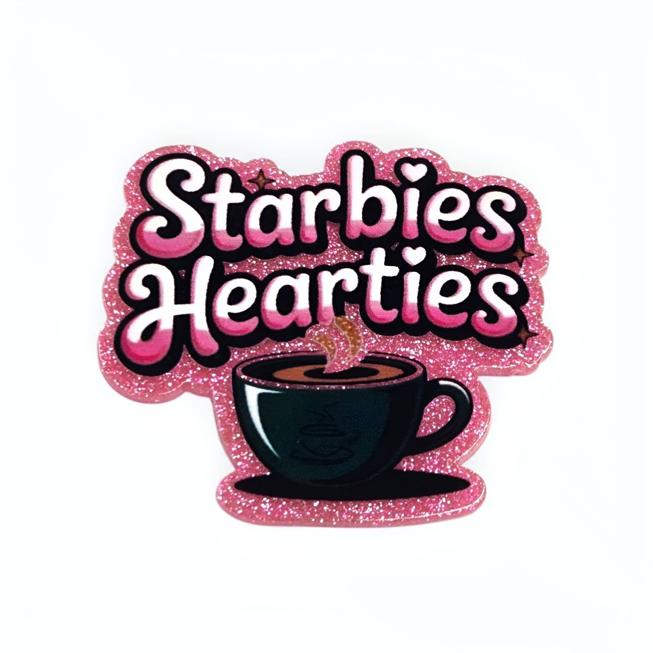 Starbies Hearties ~ Flatback Acrylics~ (Exclusive)