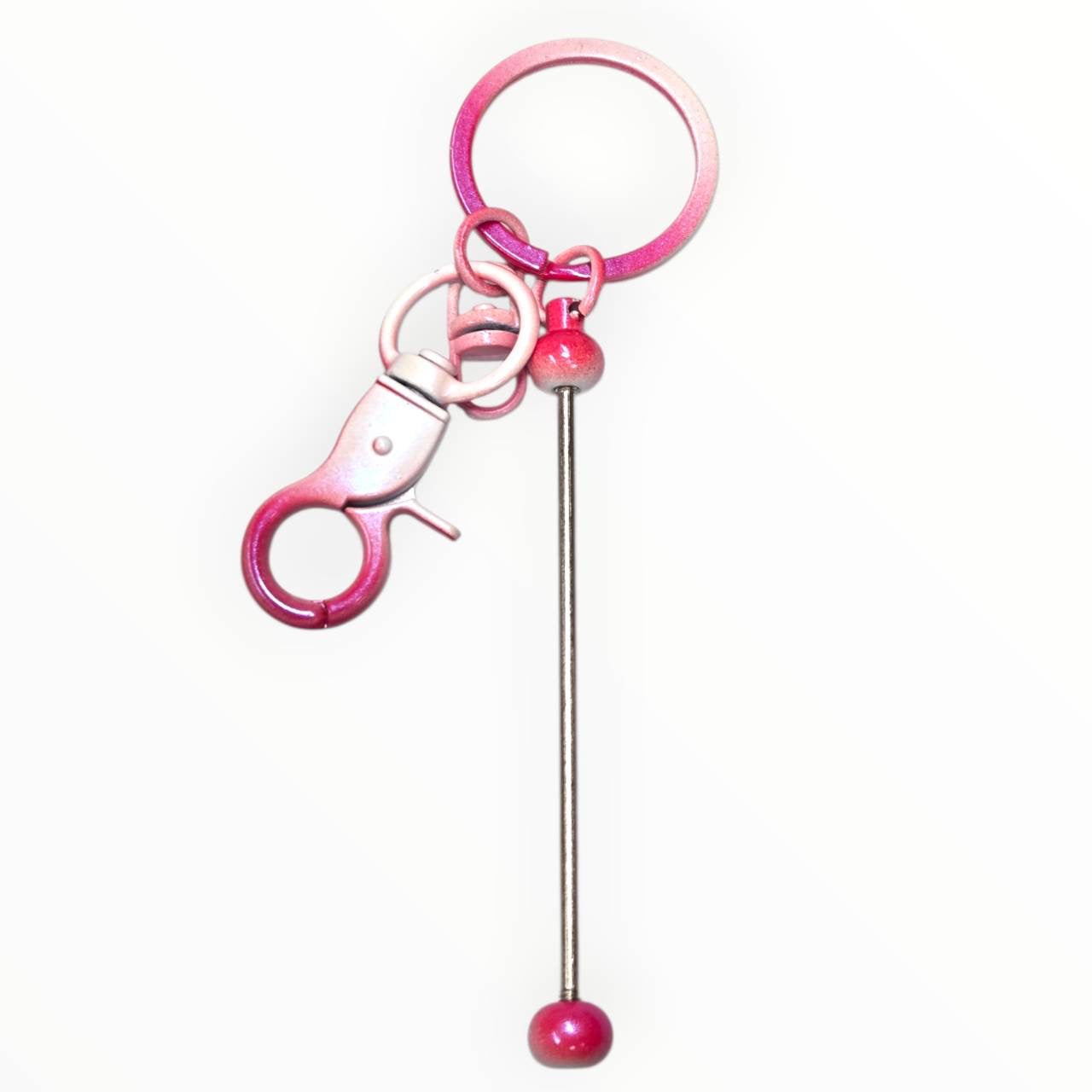 Cherry Frost Beadable Keychains