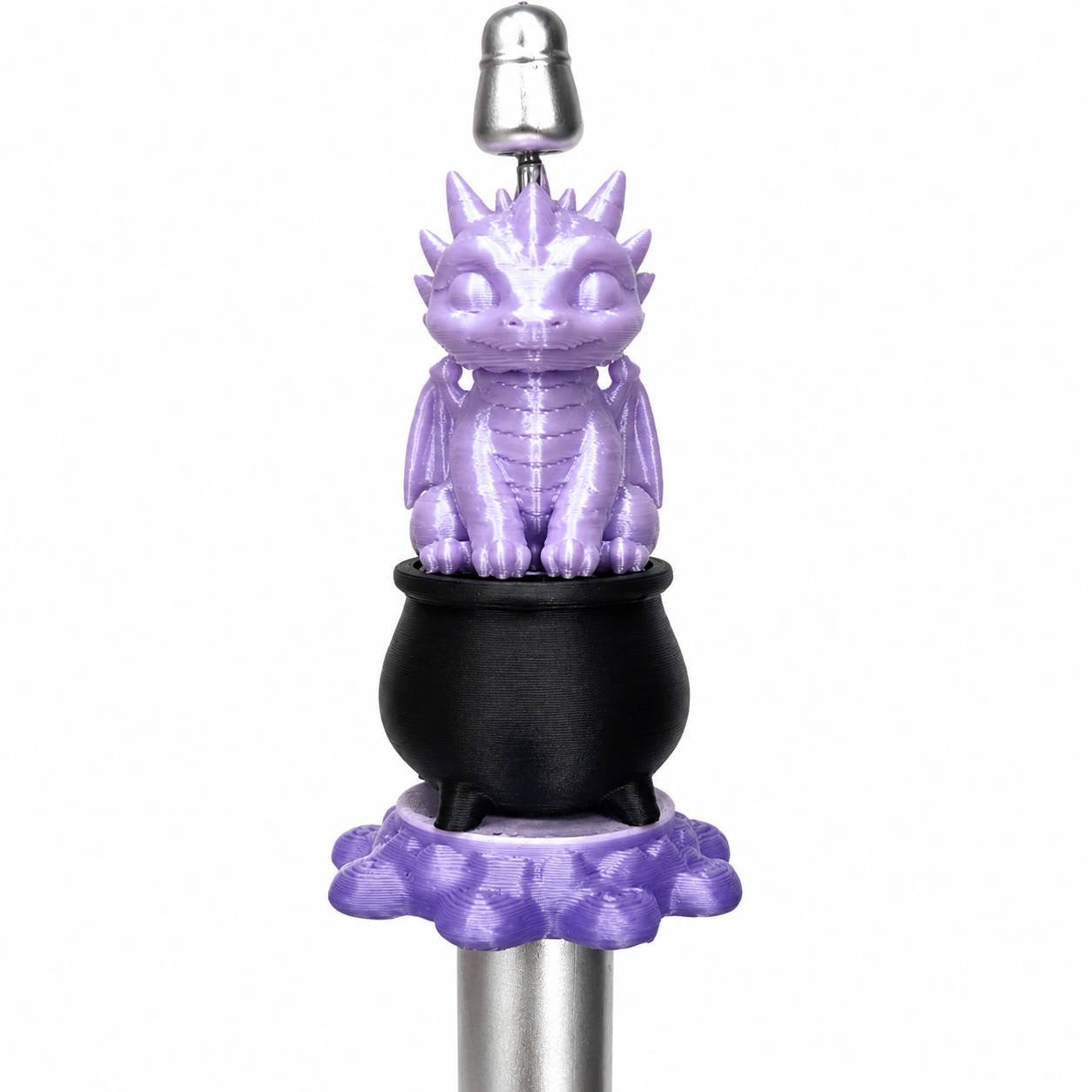 Black Base 3D Printed Beads (Not Silicone) Exclusive Design