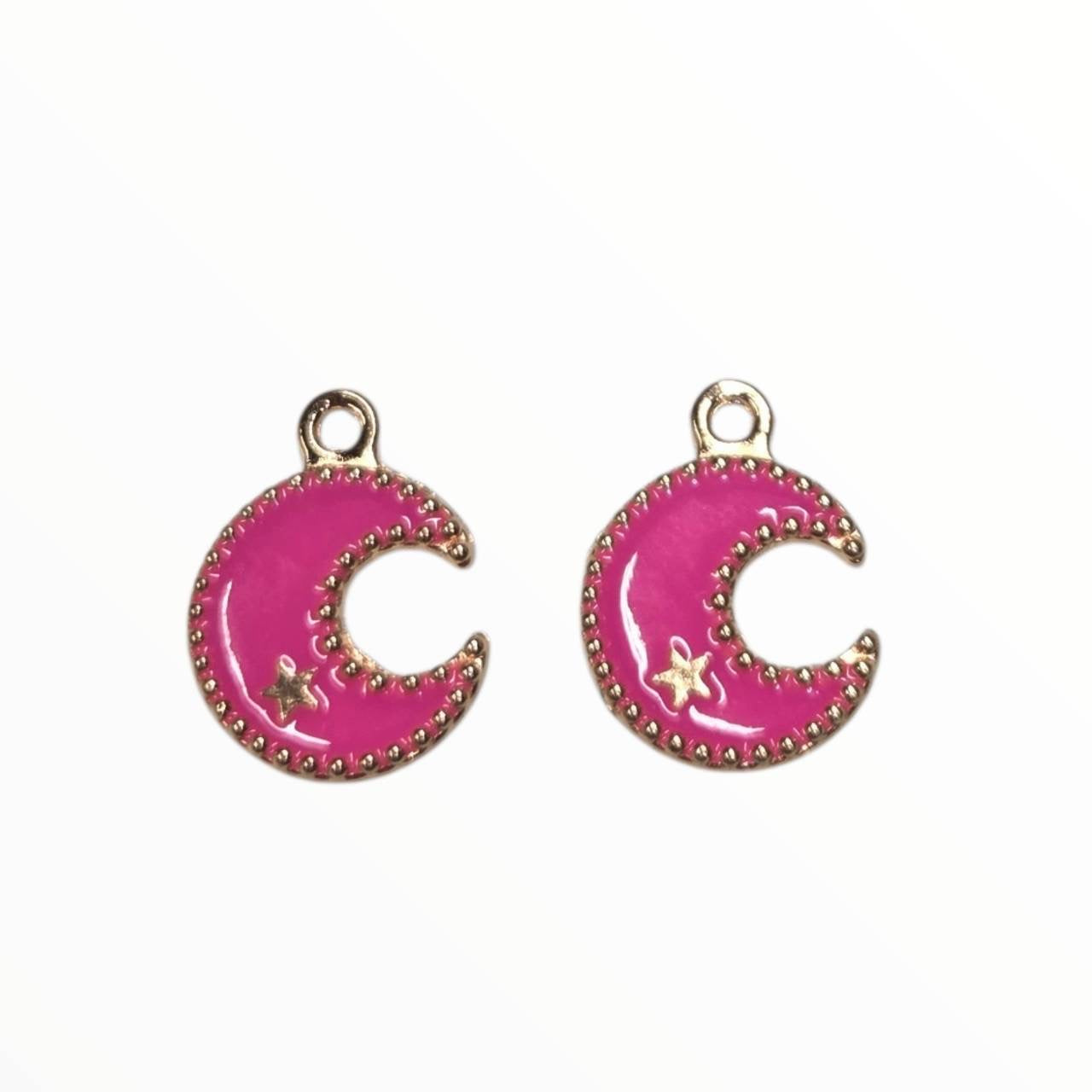 Pink Moon Charm Pack (2 Per Set)
