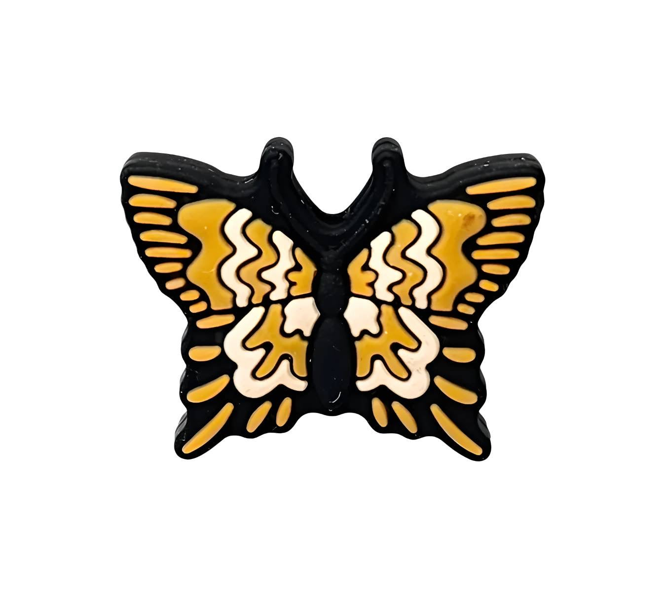 Brown Butterfly Focal Beads