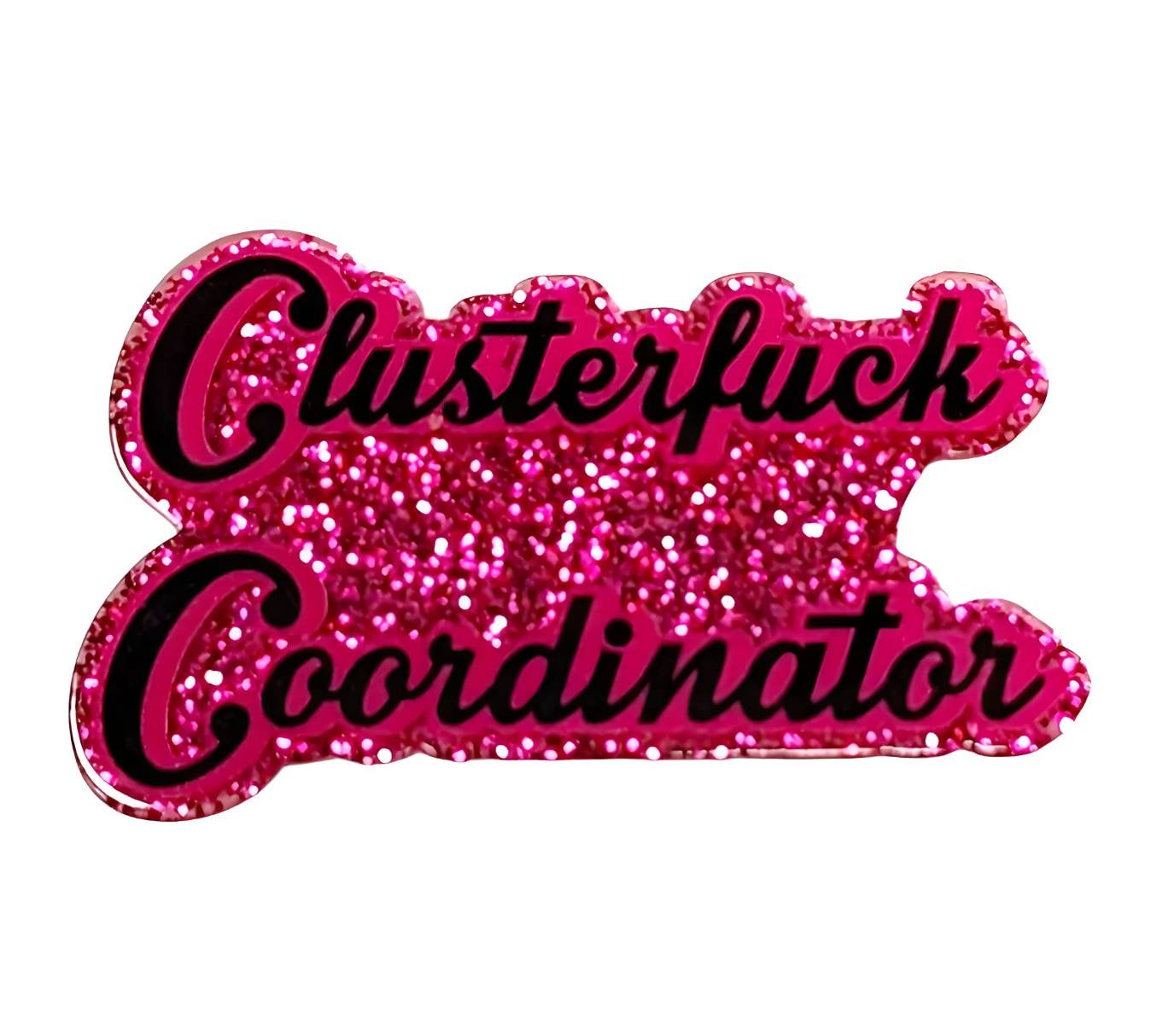 ClusterF@$k ~ Acrylic Flatbacks (Exclusive Bailey's Beads Design)