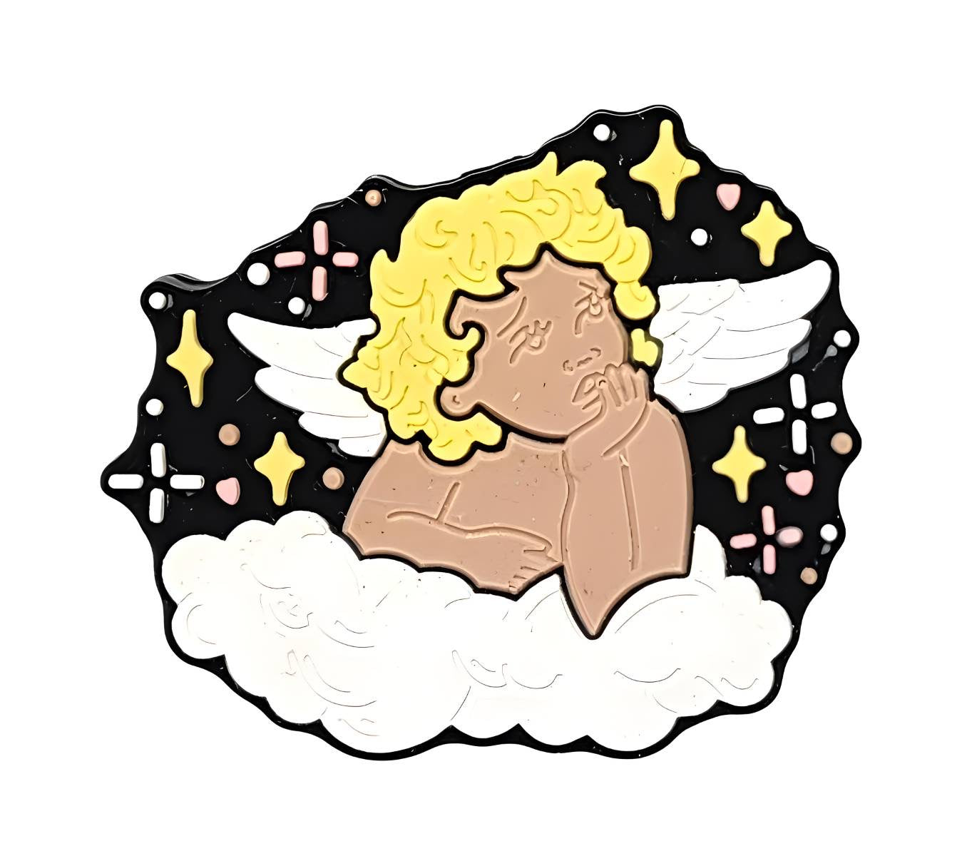 Angel Silicone Focal Bead (Custom Design by Bailey's Beads)