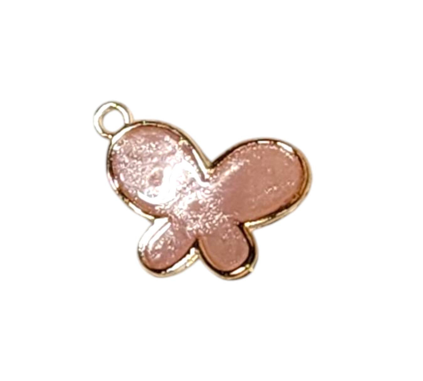 Blush Wings Gold Plated Charms