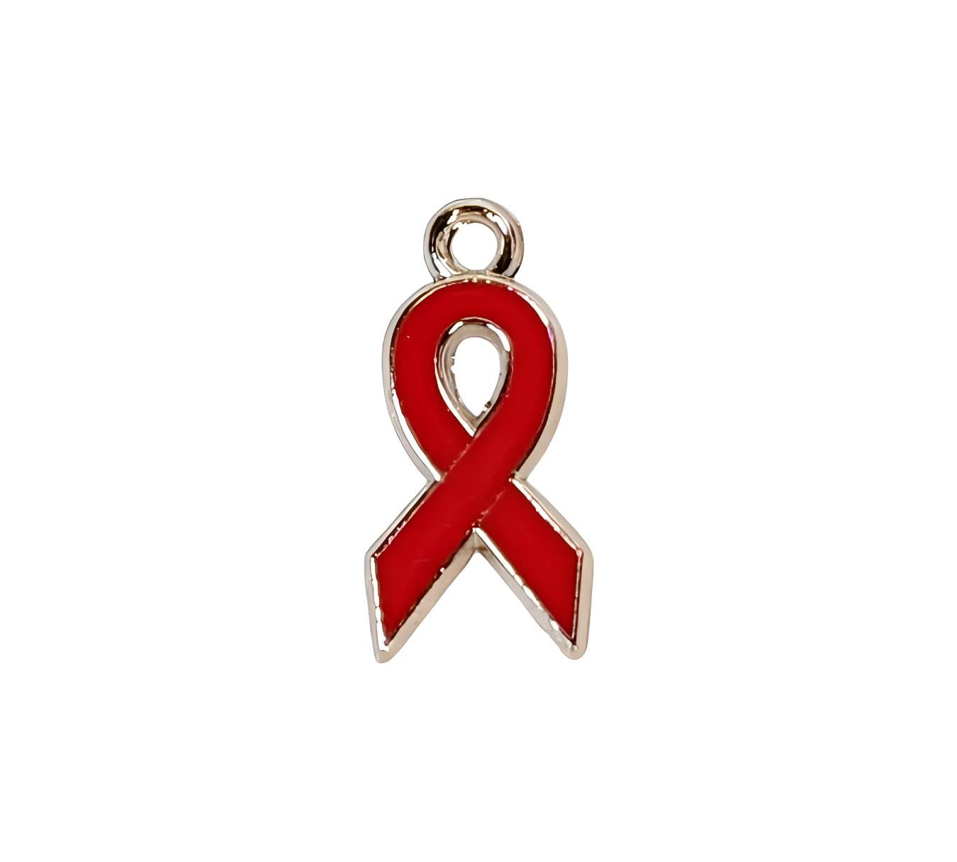 Red Ribbon Charms