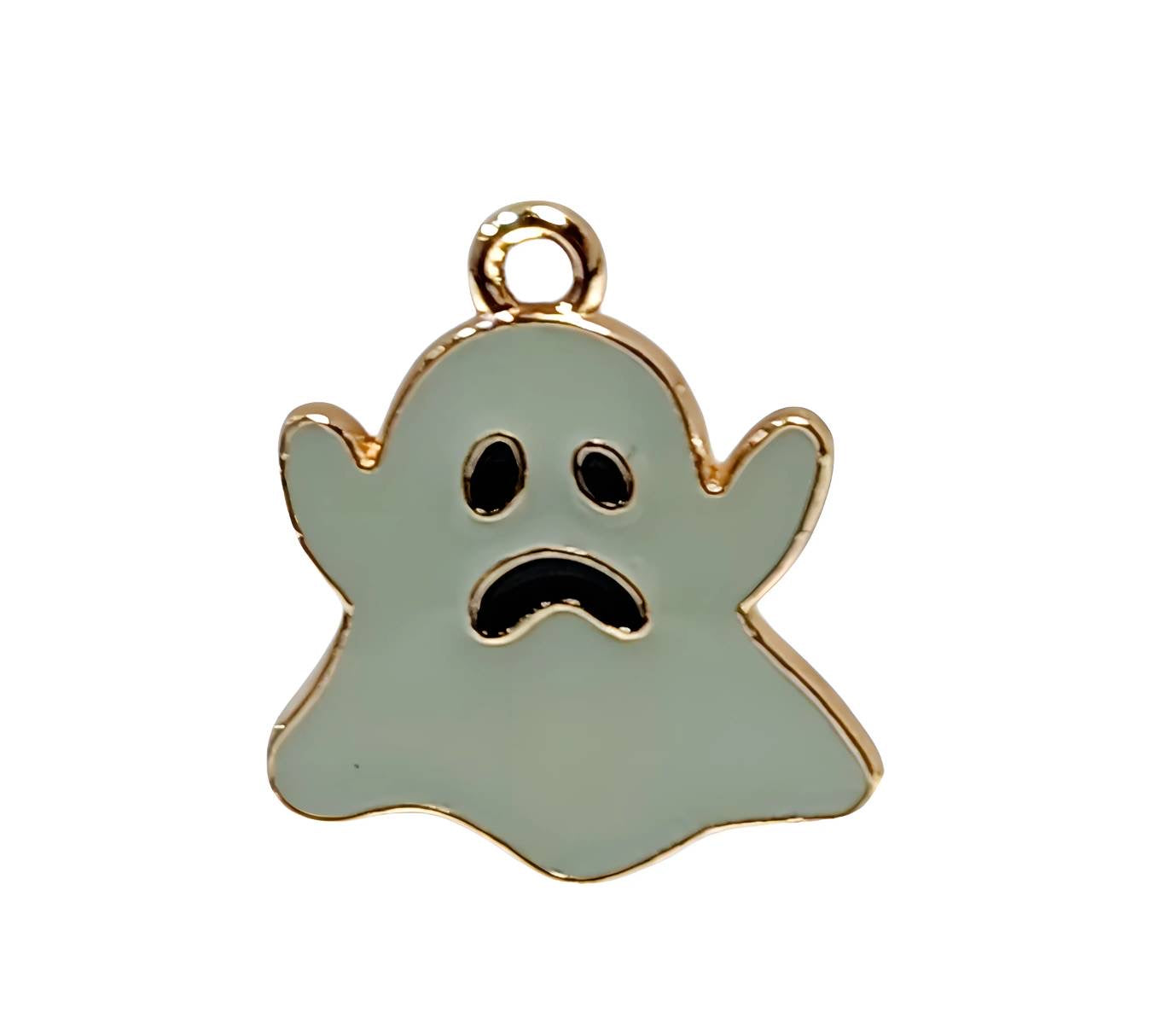 Grey Ghost Gold Plated Charms