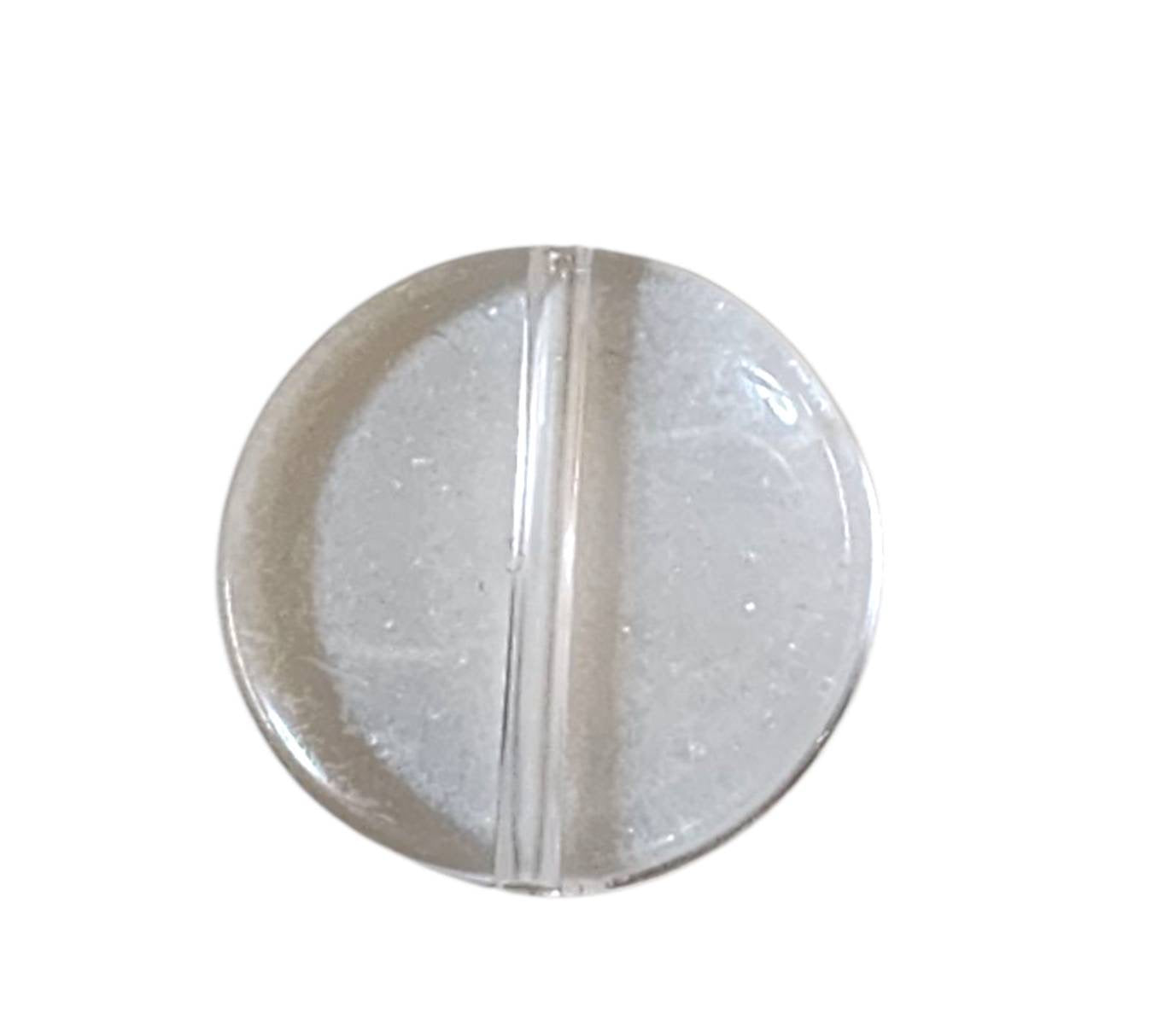 Small Clear Acrylic Discs 1.5mm Holes