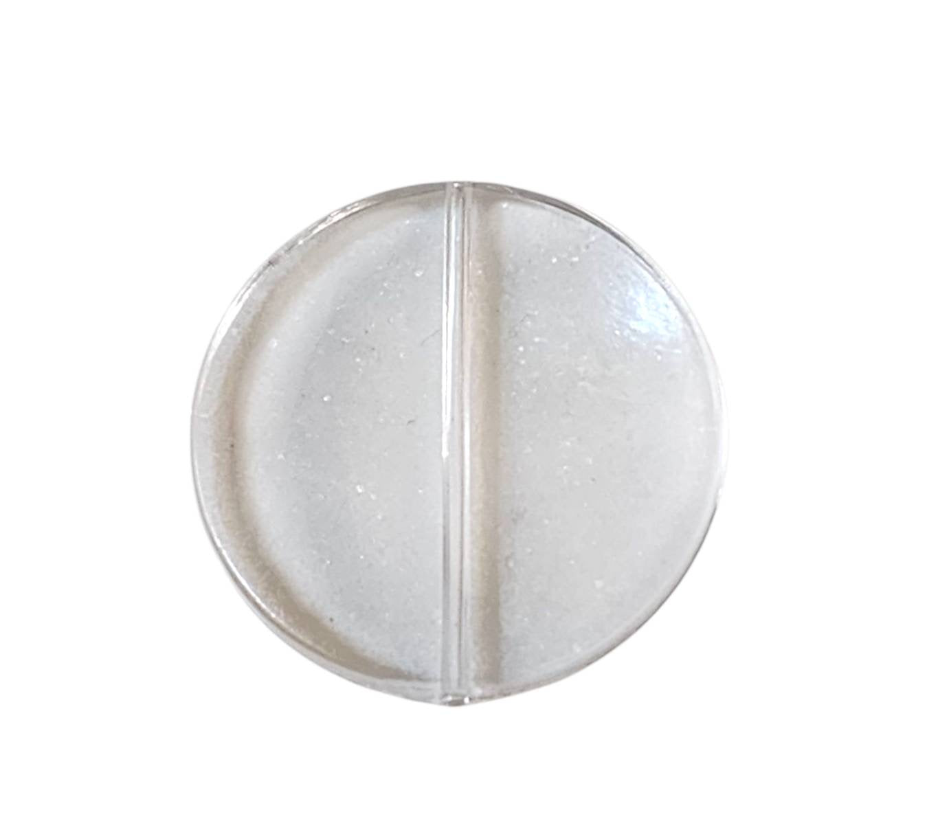 Large Clear Acrylic Discs 1.5mm Holes