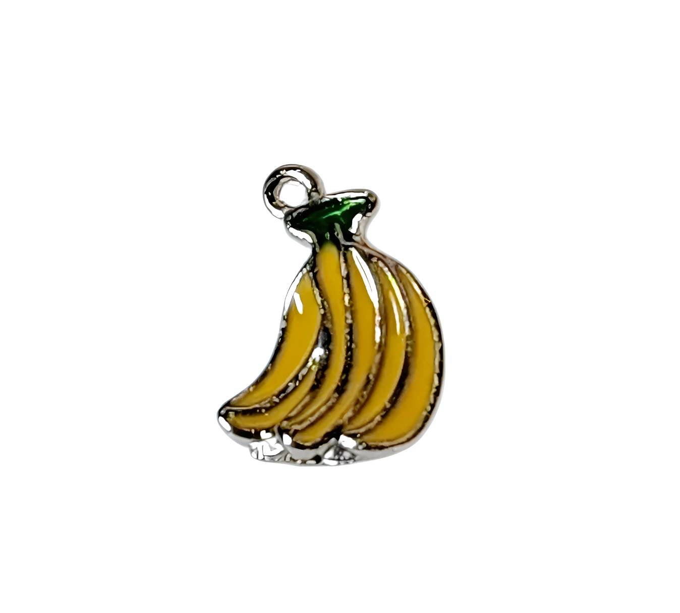 Banana Silver Plated Charms