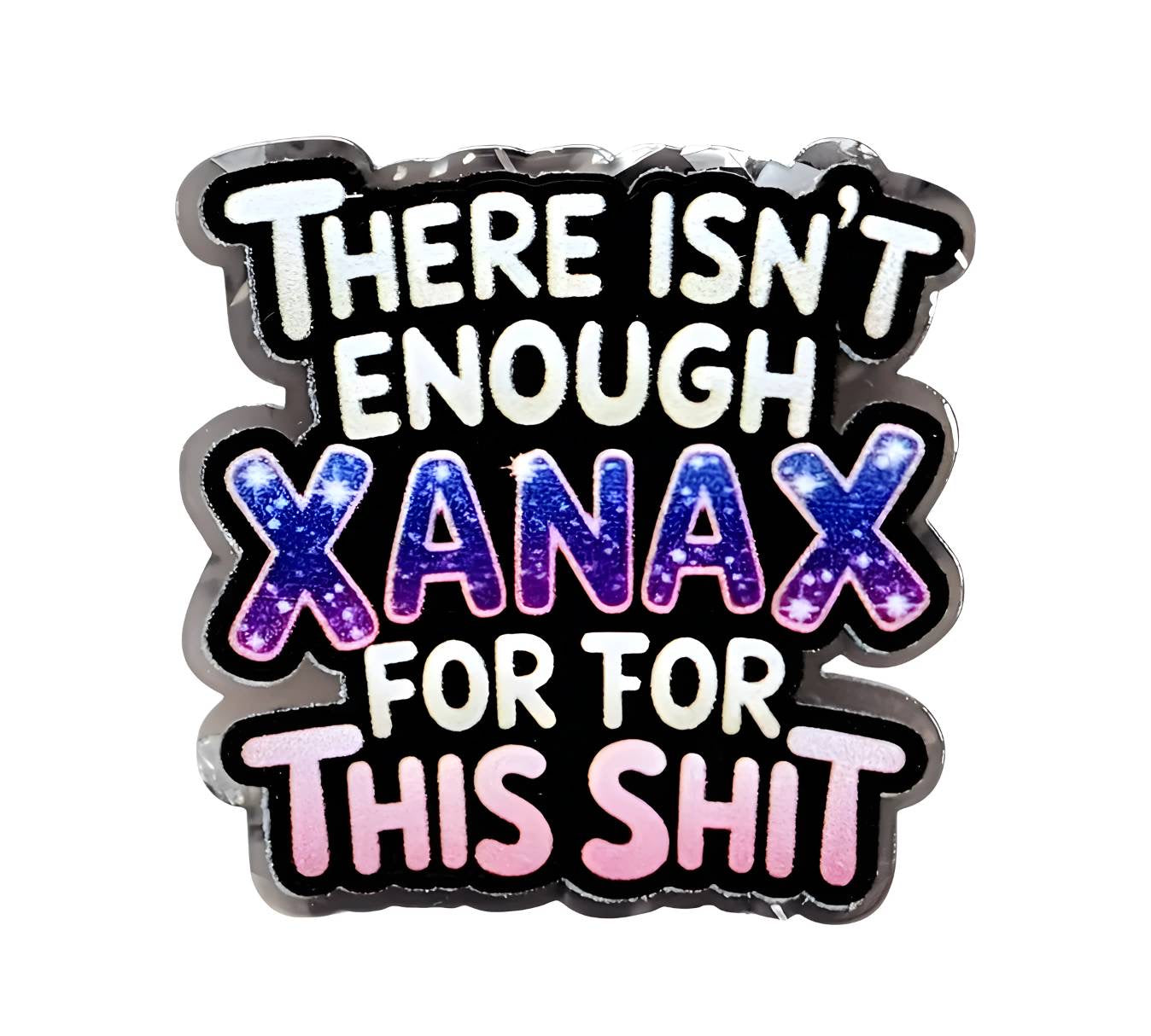 Xanax ~ Acrylic Flatbacks (Exclusive Bailey's Beads Design)