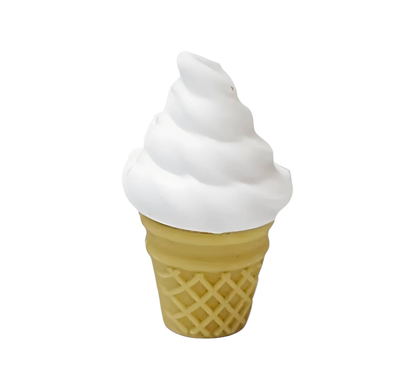 Vanilla Ice Cream Cone 3D Focal Beads