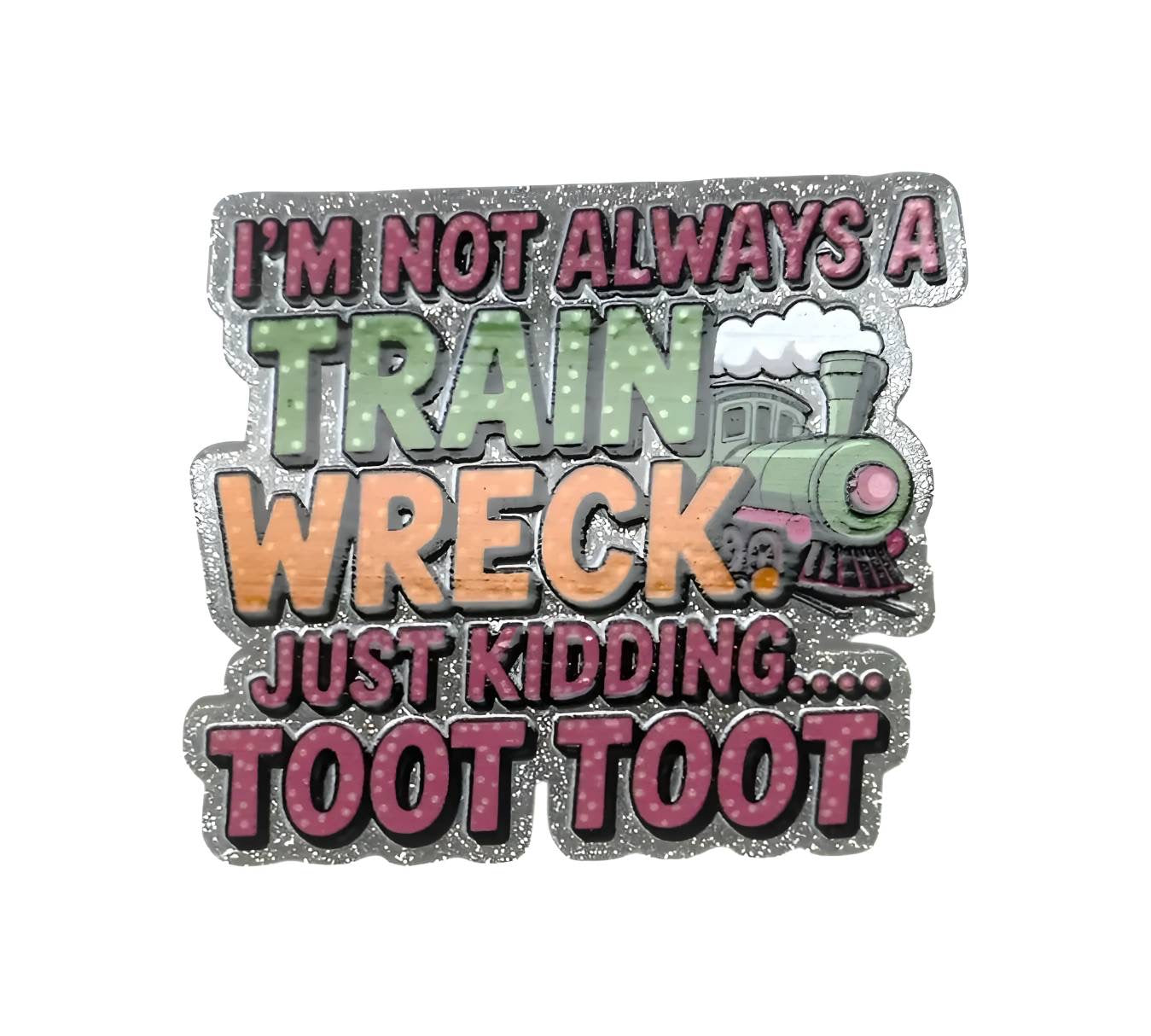 Train Wreck~Flatback Acrylics~ (Exclusive)