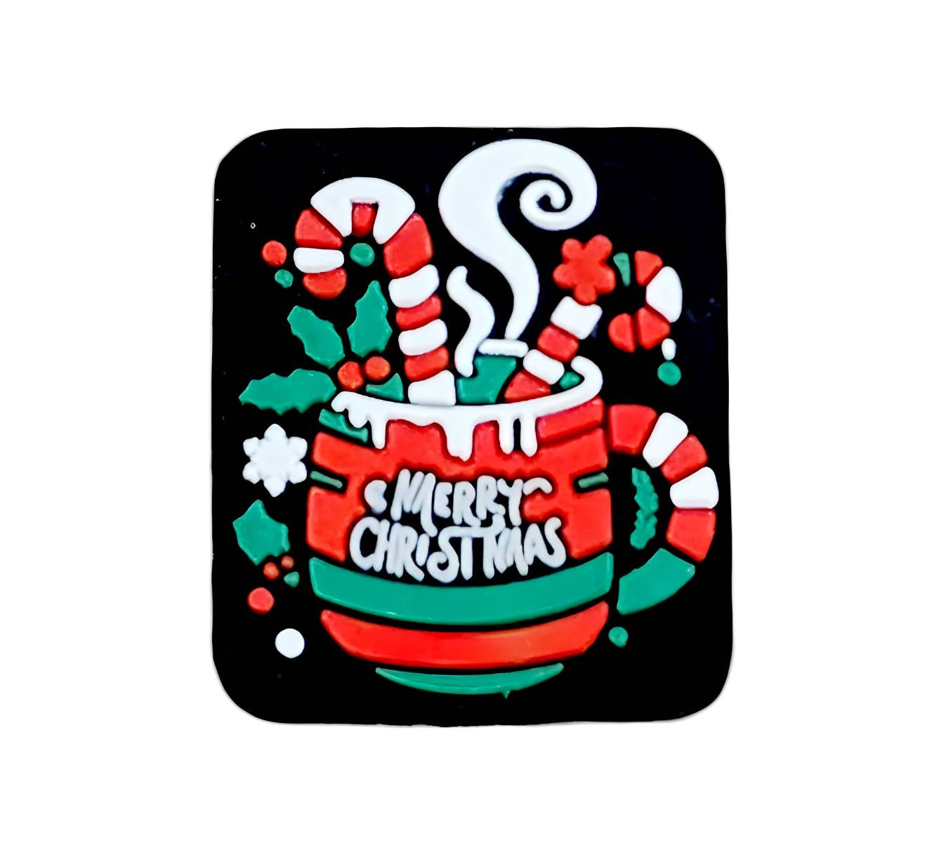 Coco Christmas Silicone Focal Bead (Custom Design by Bailey's Beads)