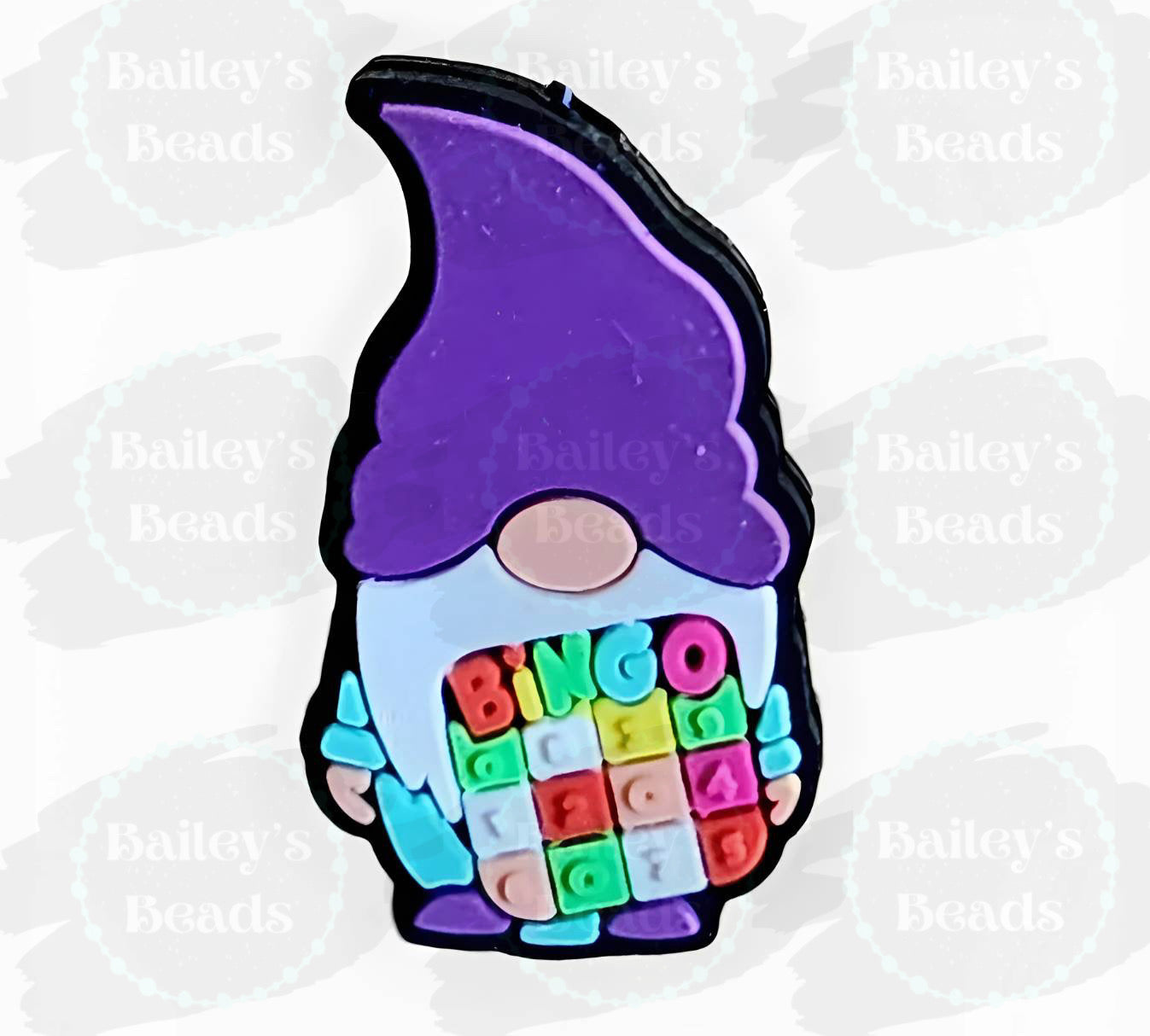 Bingo Silicone Focal Beads (Bailey’s Beads Exclusive)