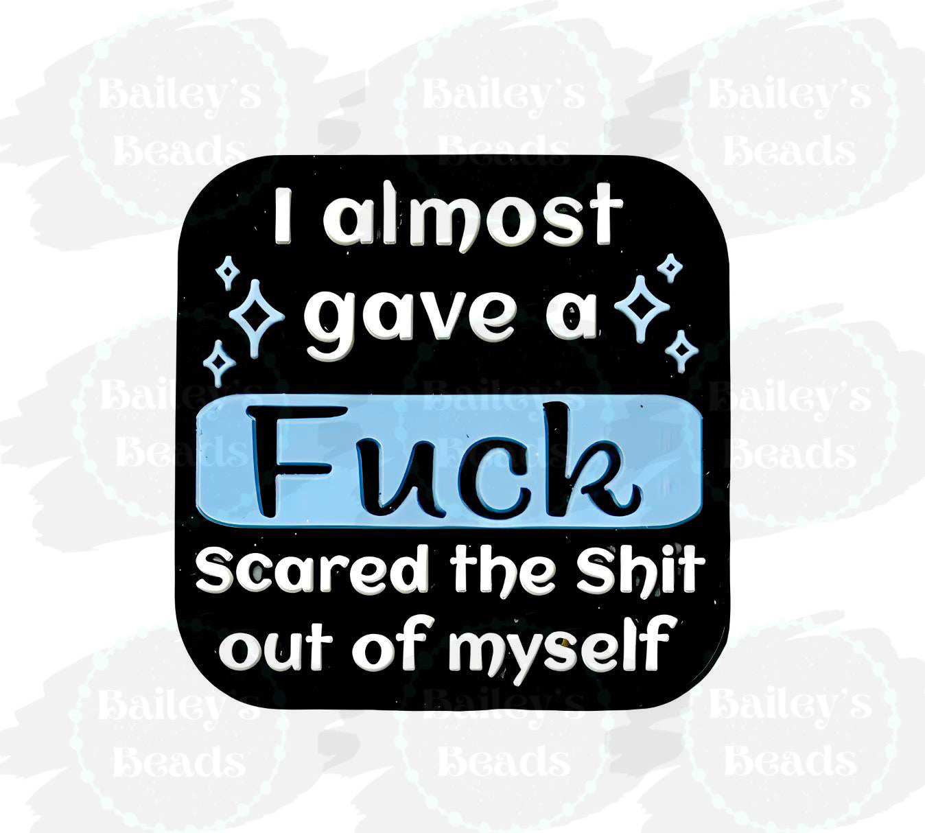 Don’t give a F&!k Silicone Focal Beads (Bailey’s Beads Exclusive)