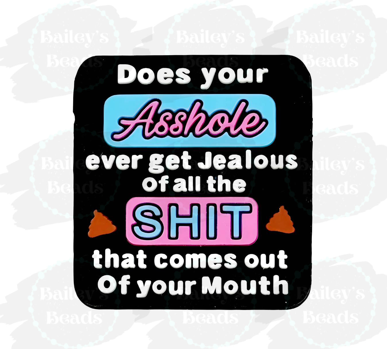 S!*T Talking Silicone Focal Beads (Bailey’s Beads Exclusive)