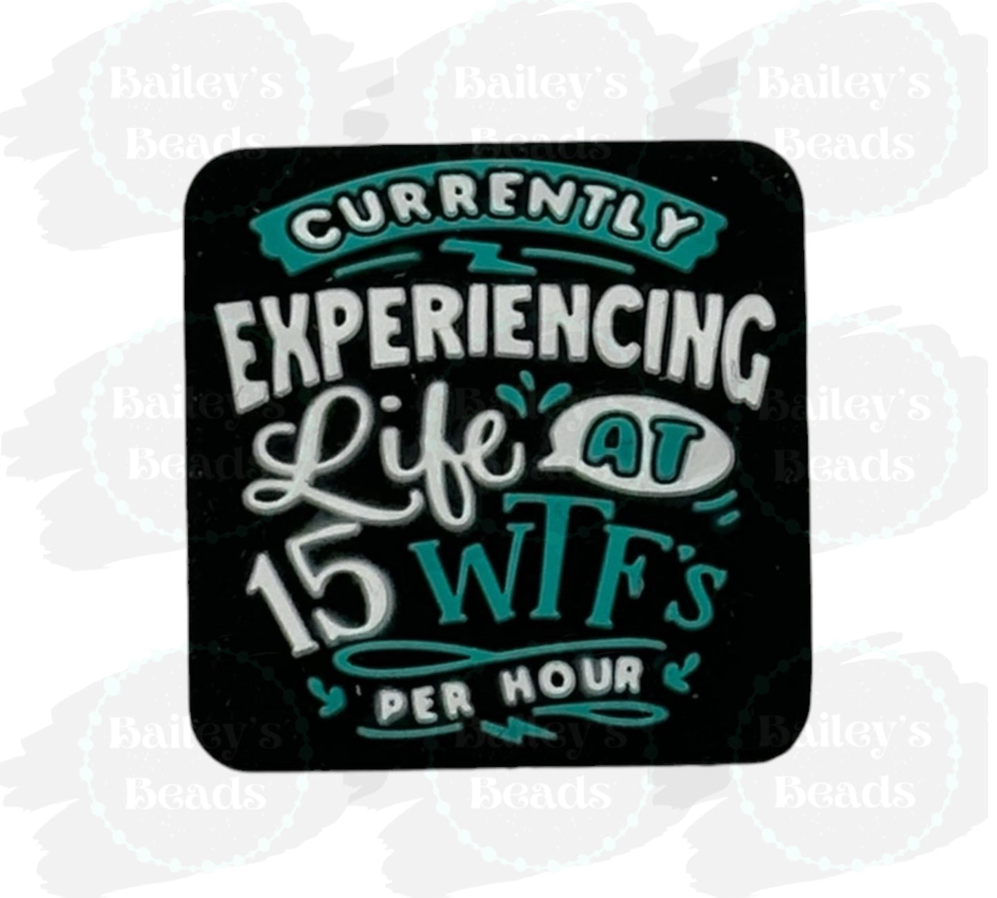 15 WTF’s Silicone Focal Beads (Bailey’s Beads Exclusive)