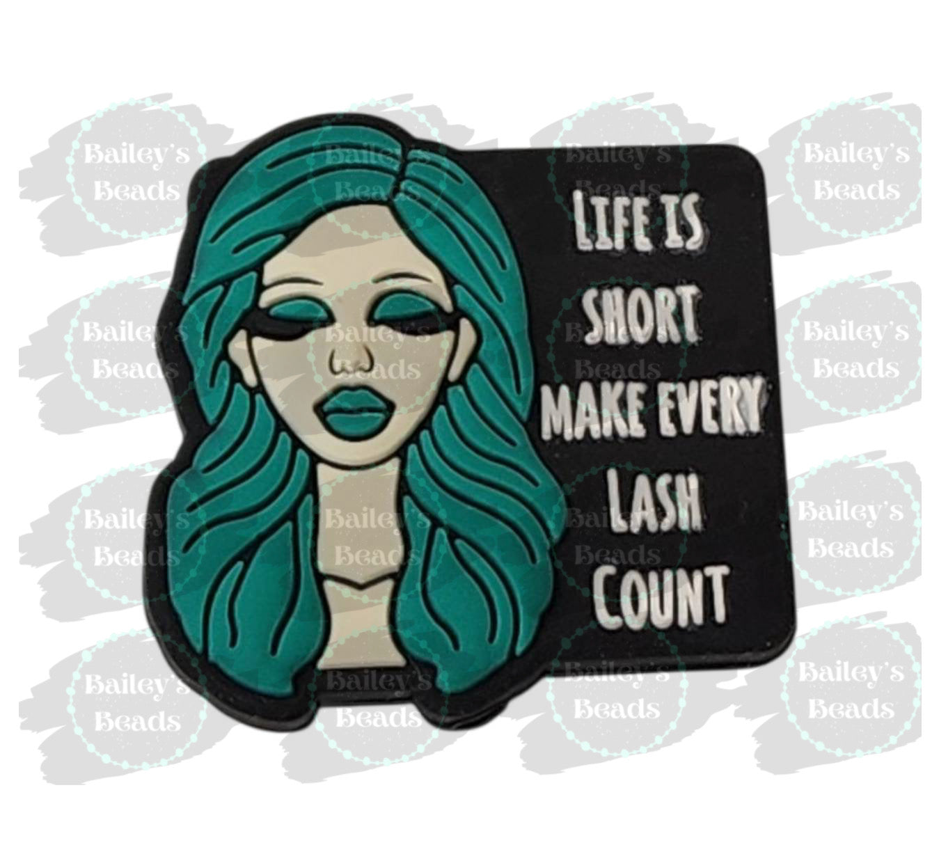 Make Every Lash Count Silicone Focal Beads (Bailey’s Beads Exclusive)