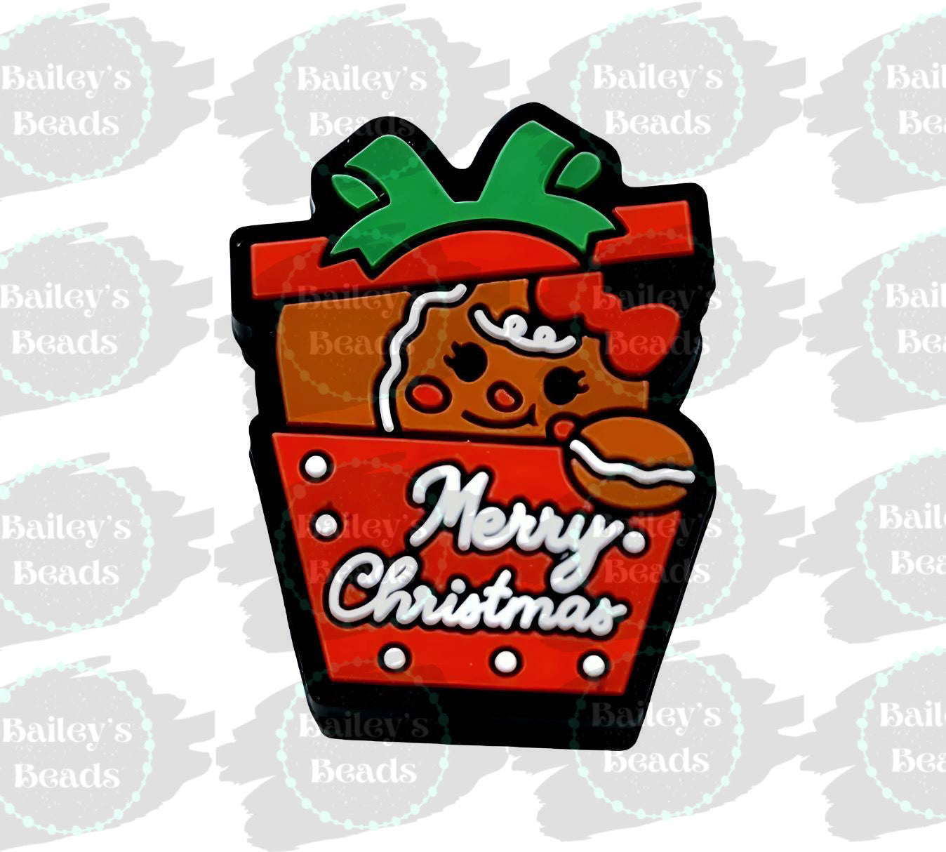 **WHOLESALE** Peekaboo Gingerbread Focal Beads (Exclusive)