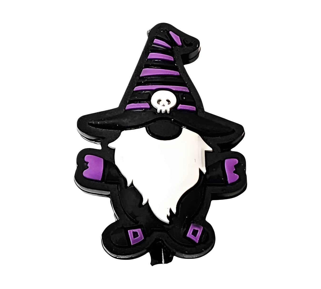 Purple Gnome Focal Beads