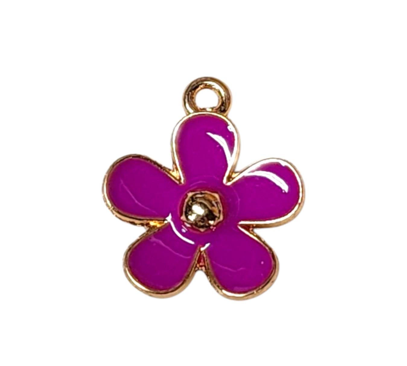 Amethyst Bloom Charms