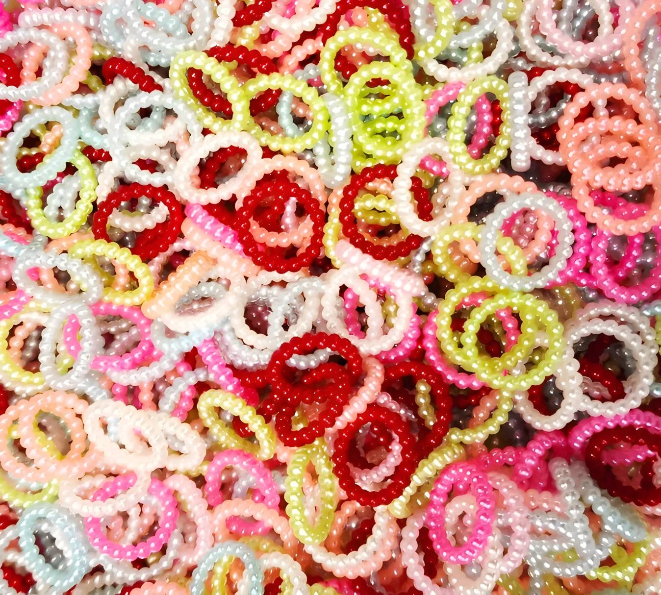 Rainbow Candy 14MM Large Hole Pearl Spacers