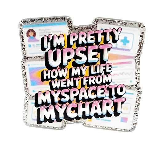 Myspace to Mychart ~Flatback Acrylics~ (Exclusive)