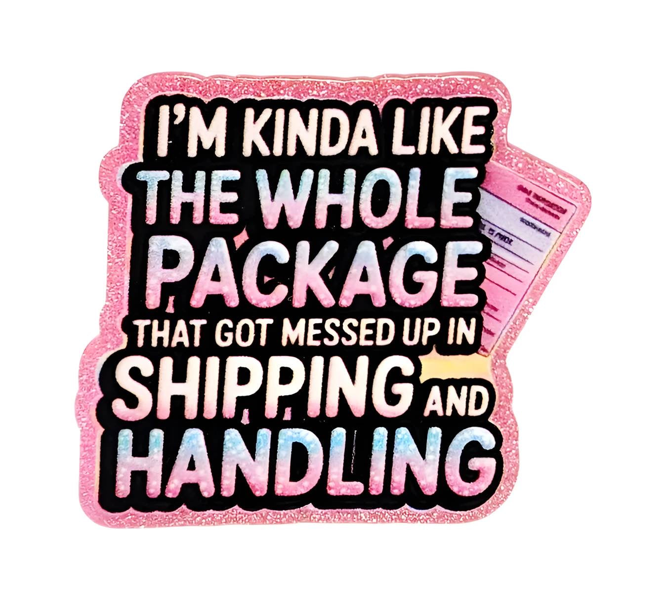 The Whole Package ~ Acrylic Flatbacks (Exclusive Bailey's Beads Design)