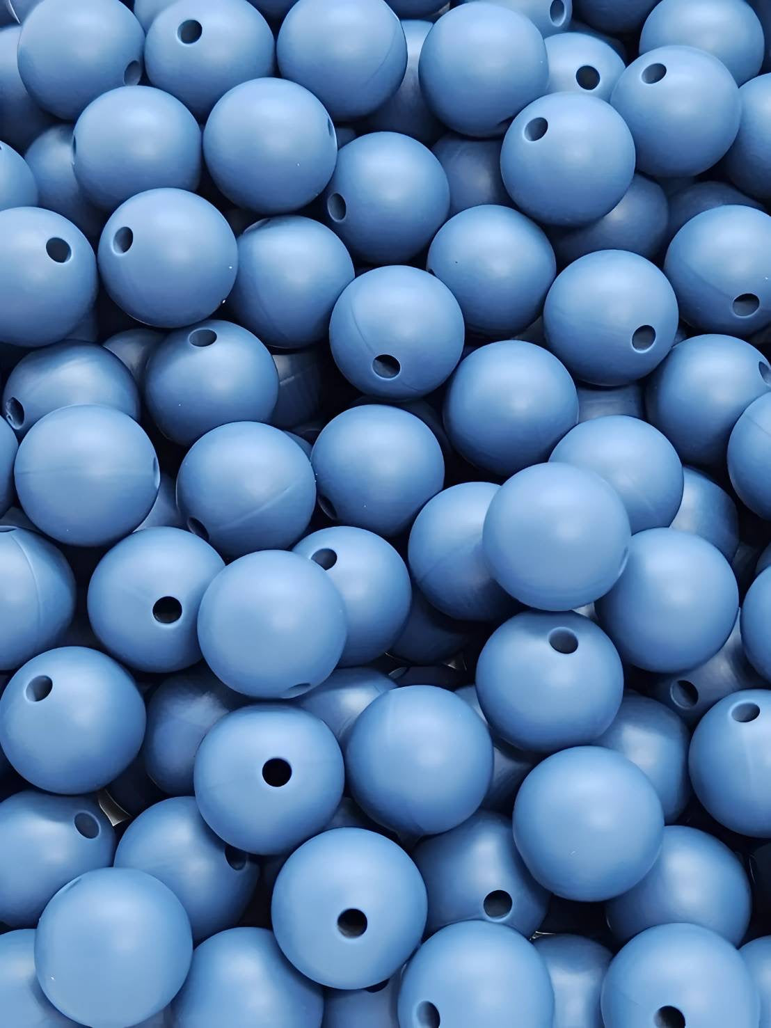 Inkwell 12mm Silicone Beads