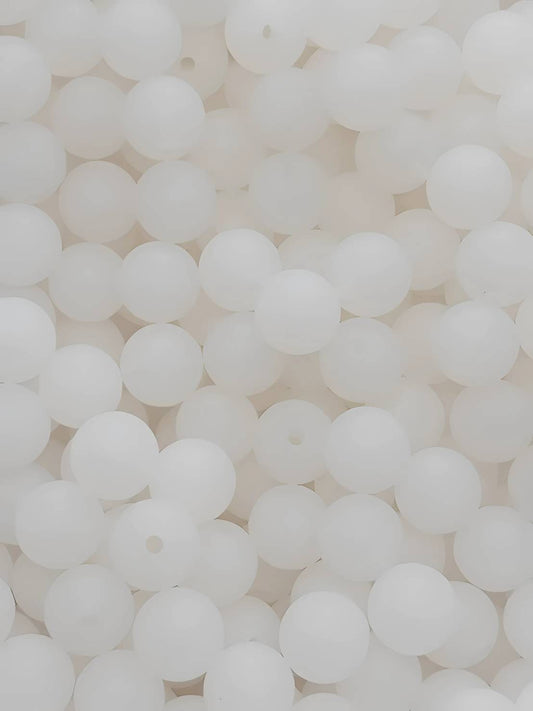 Moonlit Haze 12mm Silicone Beads