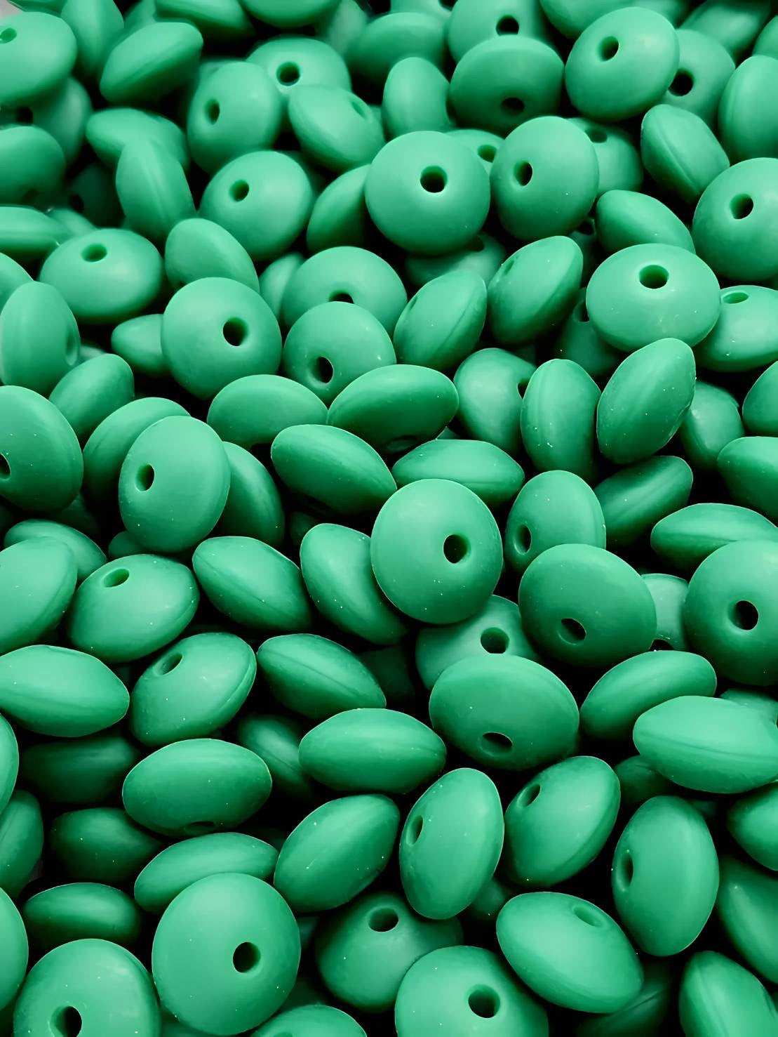 Enchanted Forest Silicone Lentil Beads