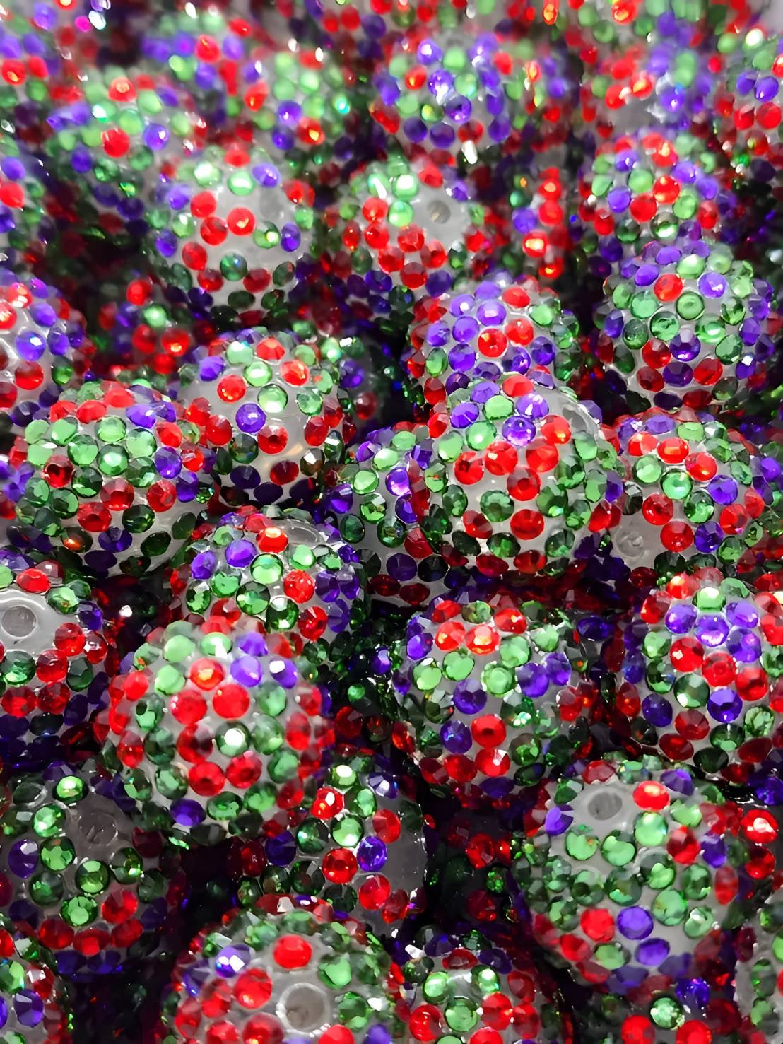 Kaleidoscope **Rhinestone** (Bubblegum Beads)