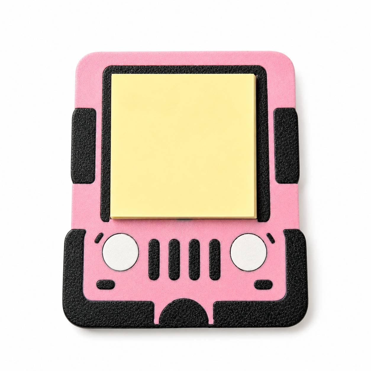 Pink Jeep Sticky Note Holder