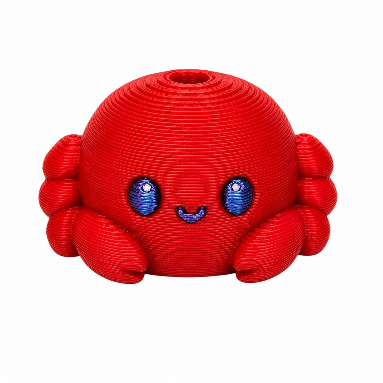 Crouton the Crab 3D Printed Pen Palz (Not Silicone)