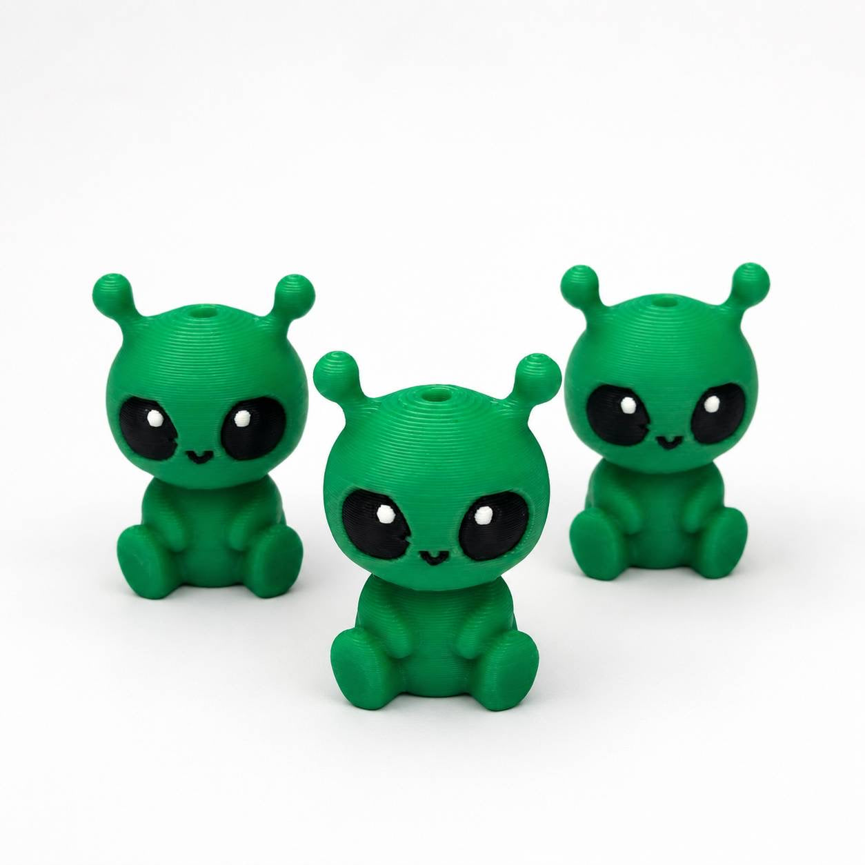 Orbit the Alien 3D Printed Pen Palz (Not Silicone)