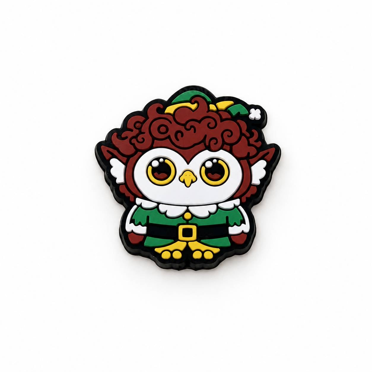 Buddy Owl Exclusive Silicone Focal Bead