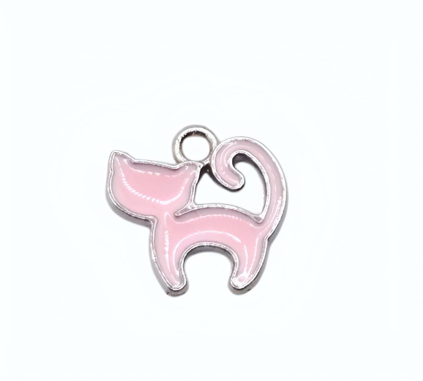 Cotton Candy Kitty Charms