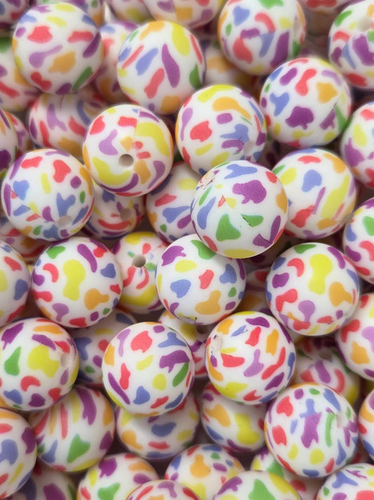 Neon Safari 15MM Printed Silicone