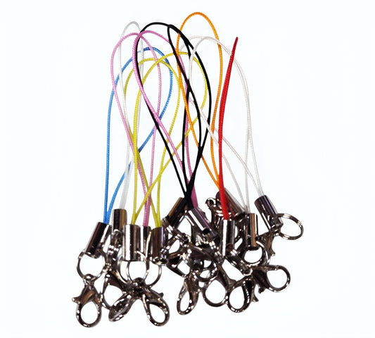 Multi Color Lobster Clasp Phone Charm Straps