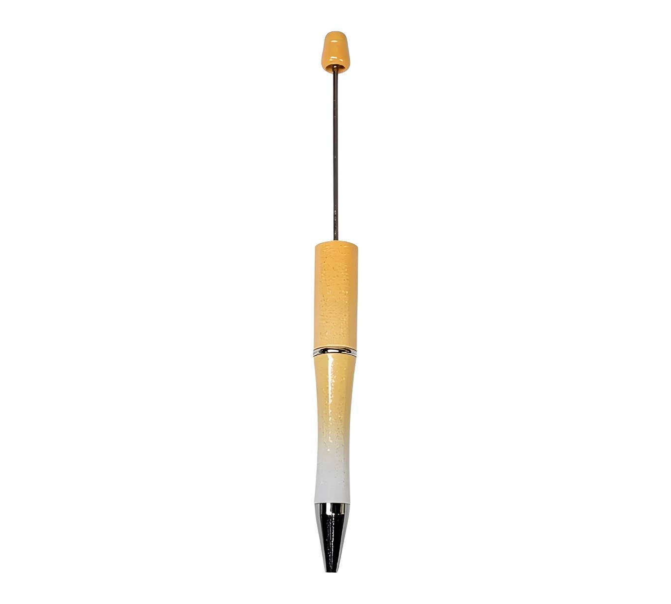 Two Tone Orange Beadable Pens