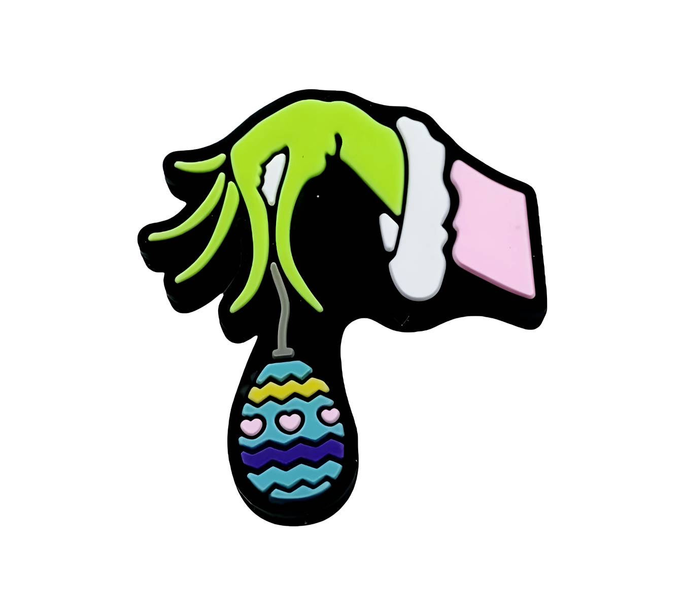 Easter Hand Silicone Focal Bead (Custom Design by Bailey's Beads)