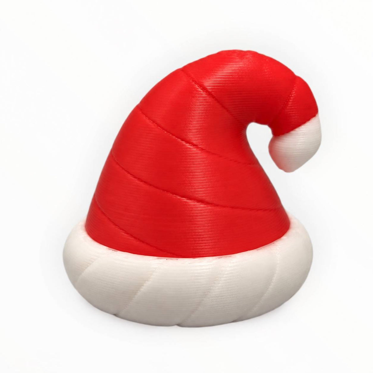 Classic Santa Hat – 3D Printed Bead