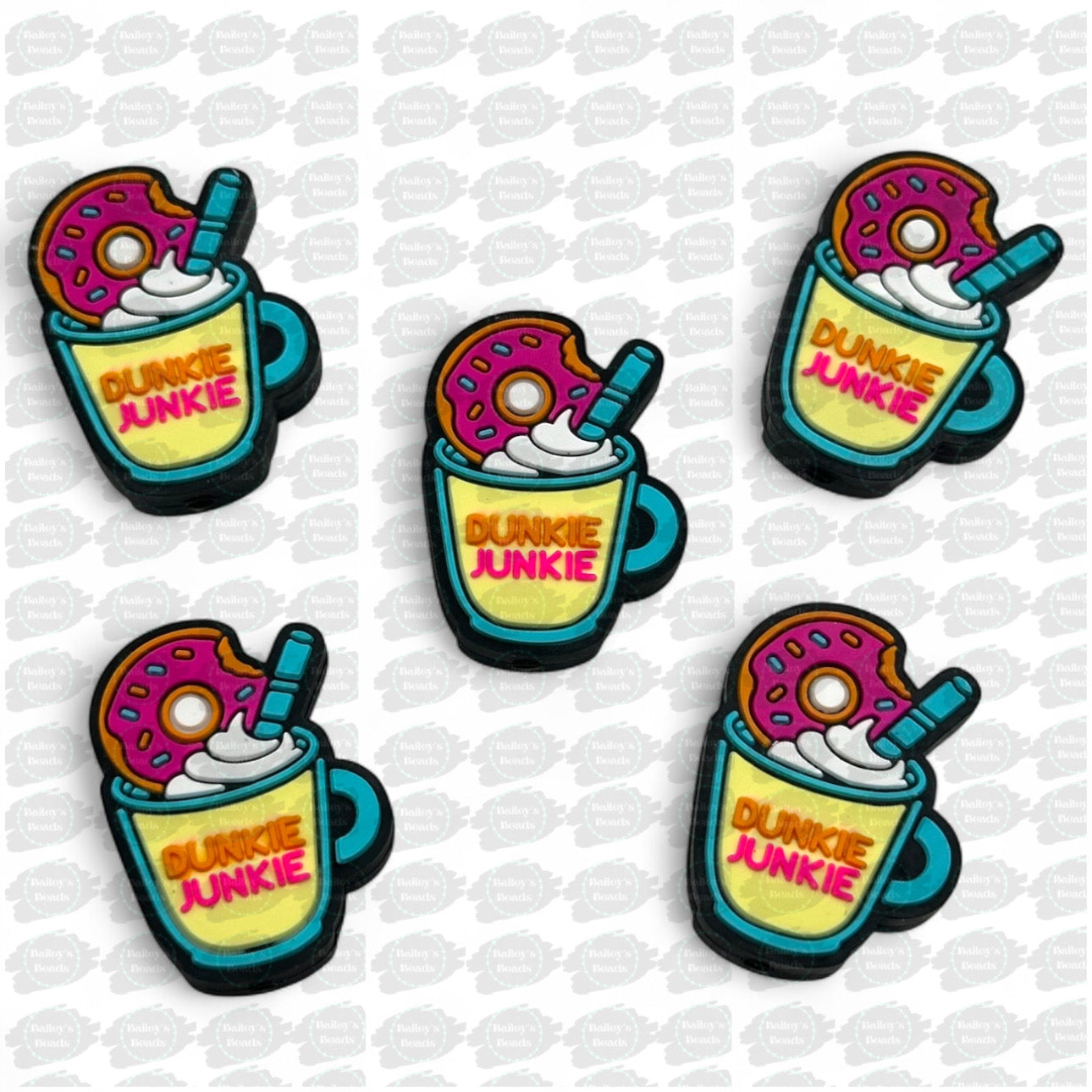 Dunkie Junkie Silicone Focal Beads (Bailey's Beads Exclusive)