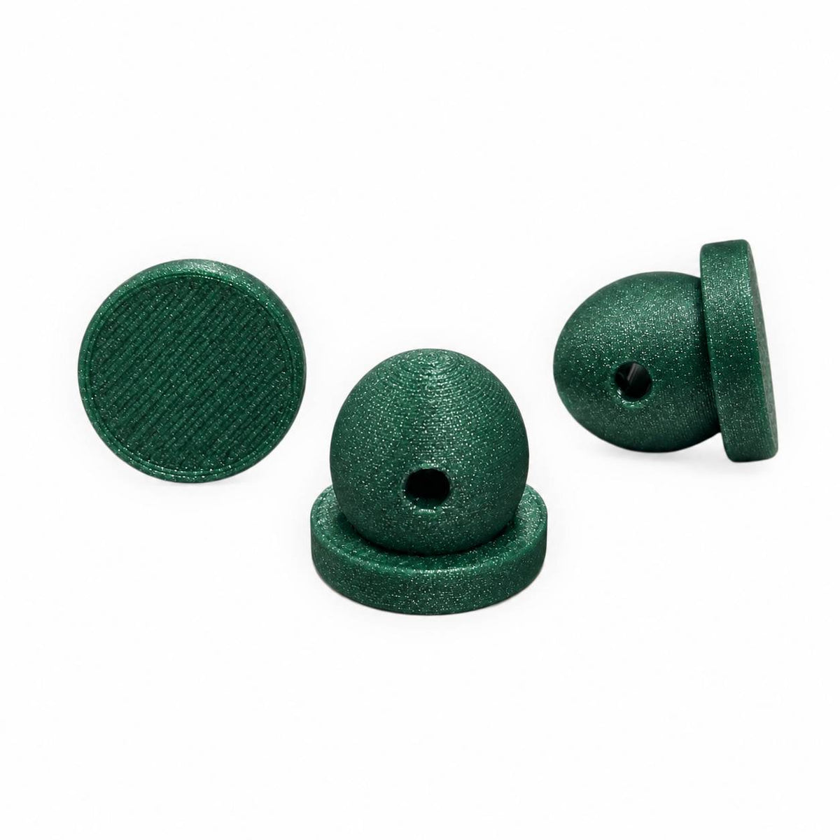 Green Glitter DIY Flatback Bead Attachments – 3D Printed