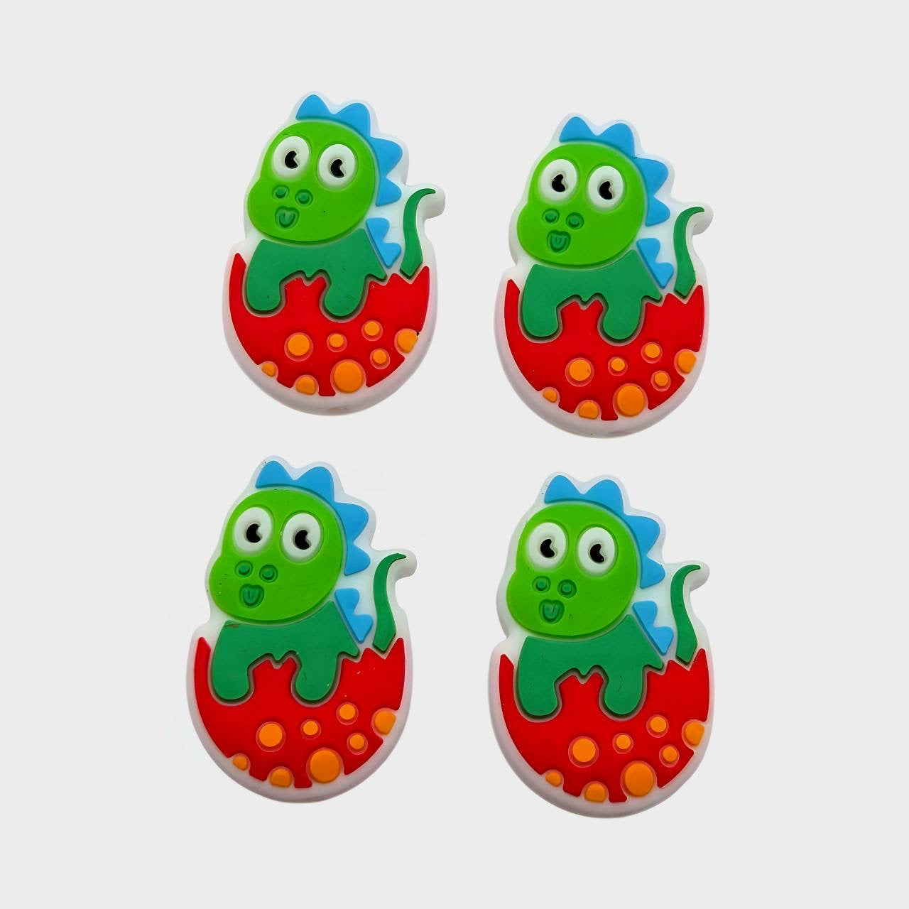 Baby Blaze Silicone Focal Beads