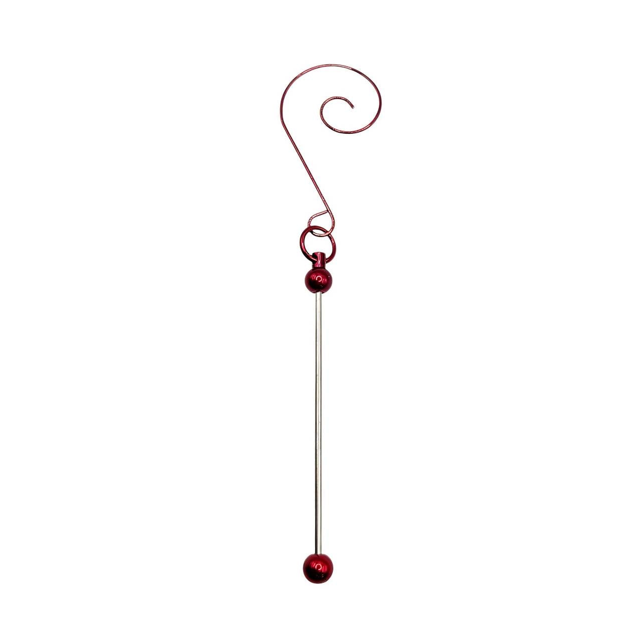 Red Beadable Ornaments