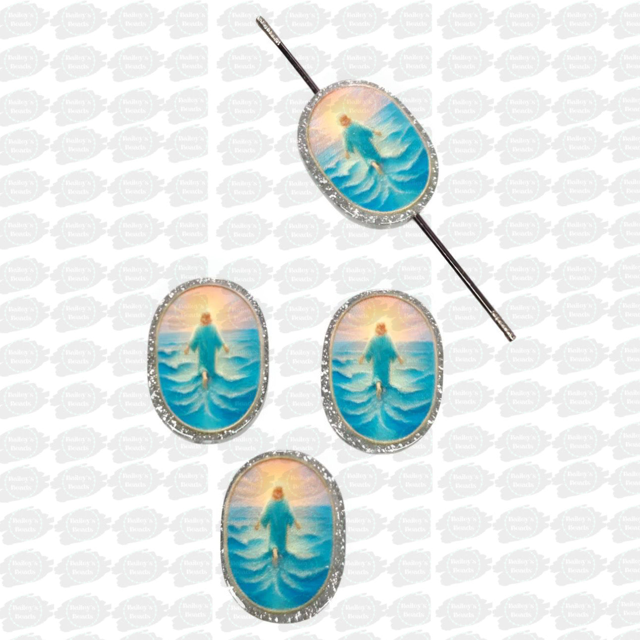 Walk by Faith Acrylic Focal Pops (Bailey’s Beads Exclusive)