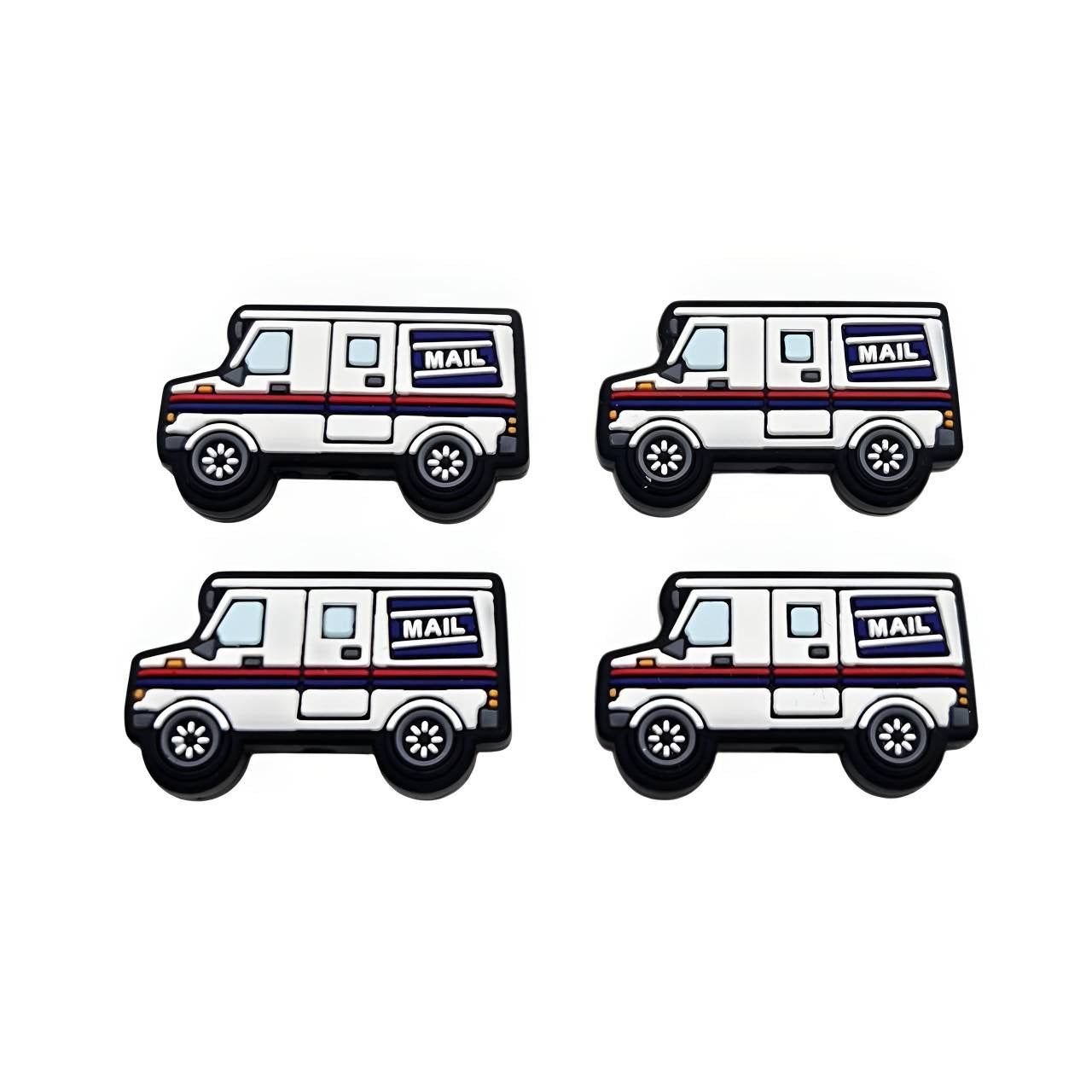 Post Office Express Silicone Focal Beads