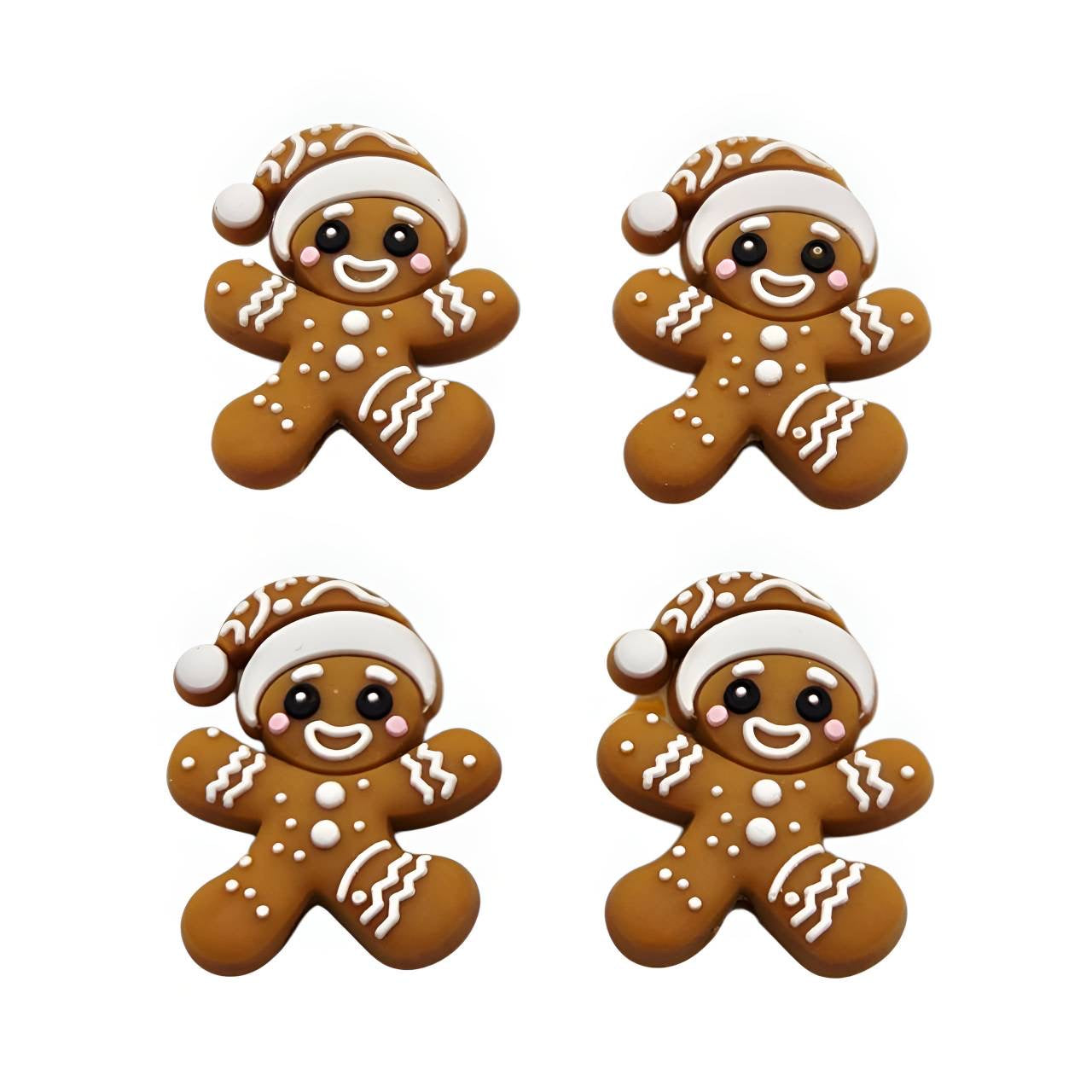 Ginger Buddy Silicone Focal Beads