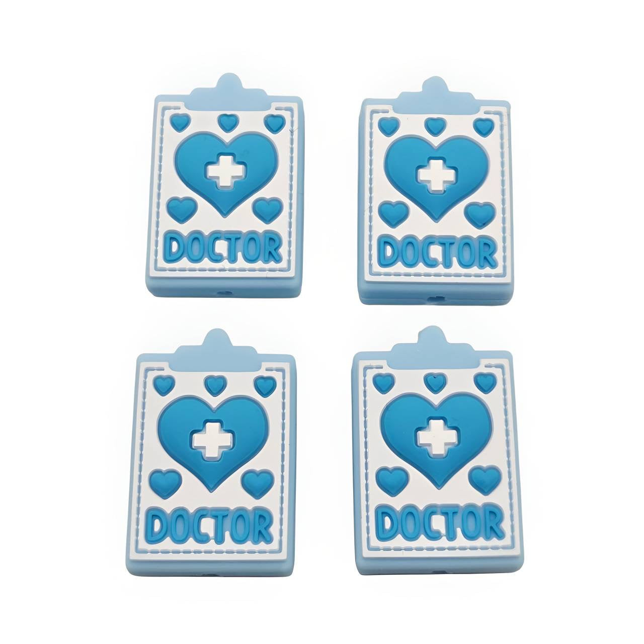 Doctor's Notes Silicone Focal Beads